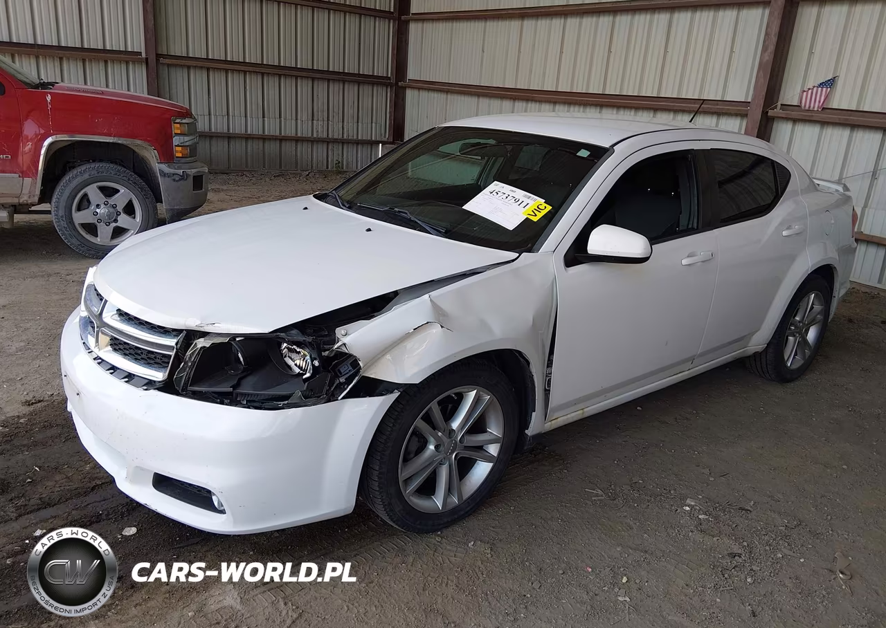 2014 Dodge Avenger Sxt VIN:1C3CDZCB1EN156145 - 2