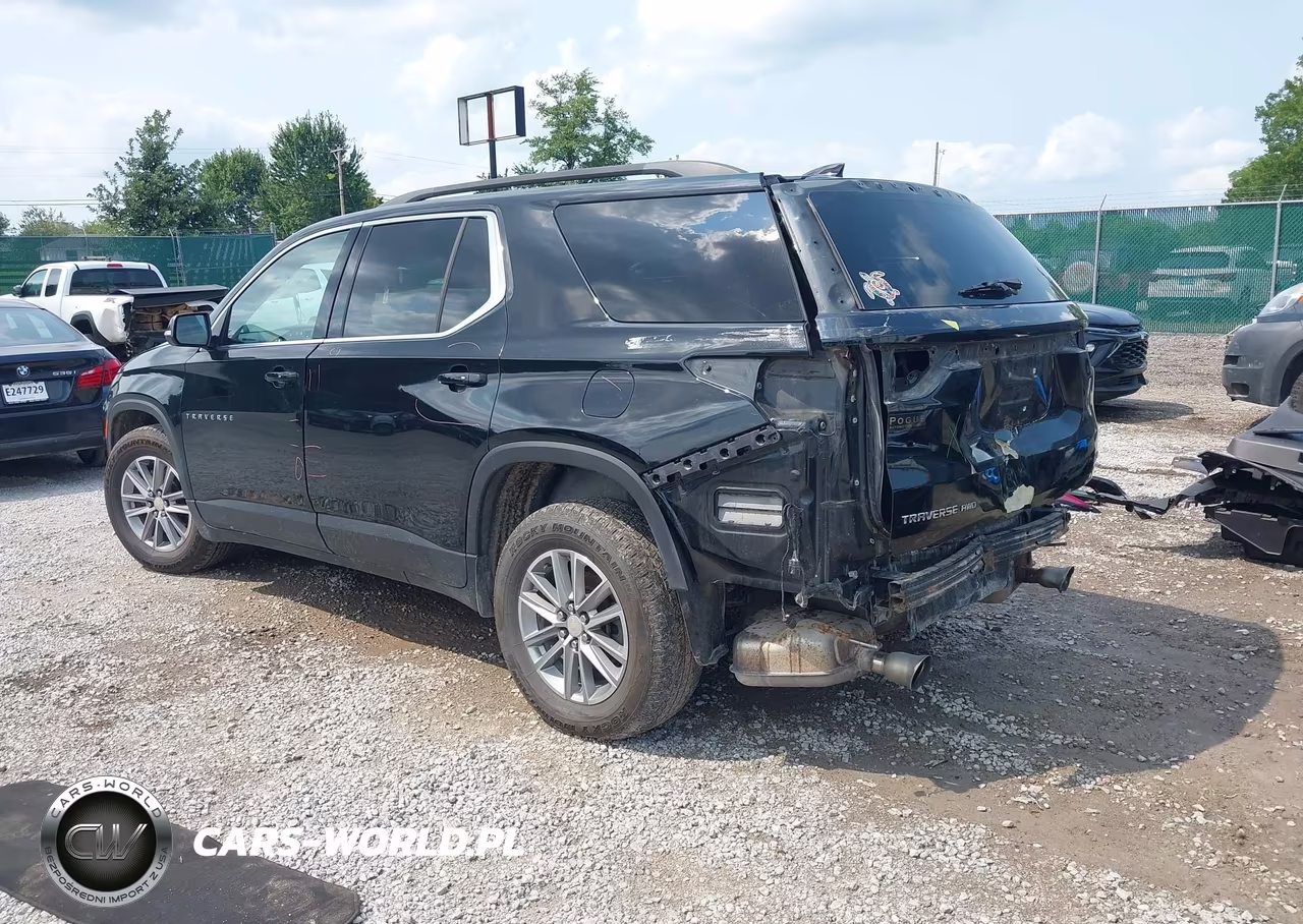 2022 Chevrolet Traverse Awd Lt Leather VIN:1GNEVHKW5NJ133885 - 3
