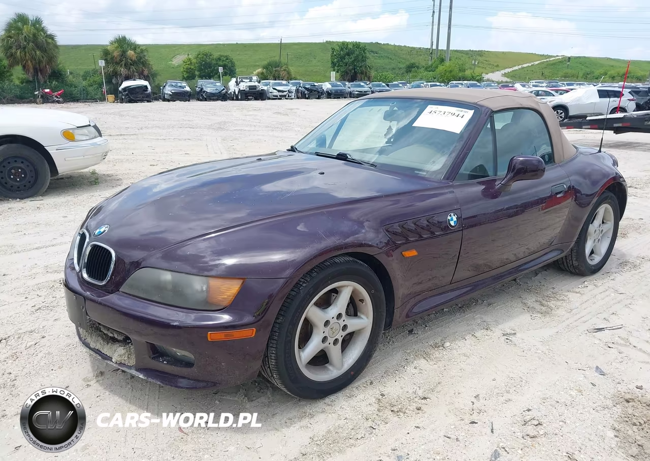 1998 BMW Z3 2.8 VIN:4USCJ3325WLB62204 - 2