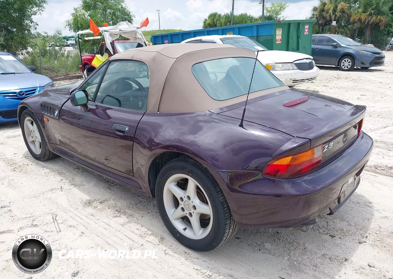 1998 BMW Z3 2.8 VIN:4USCJ3325WLB62204 - 3