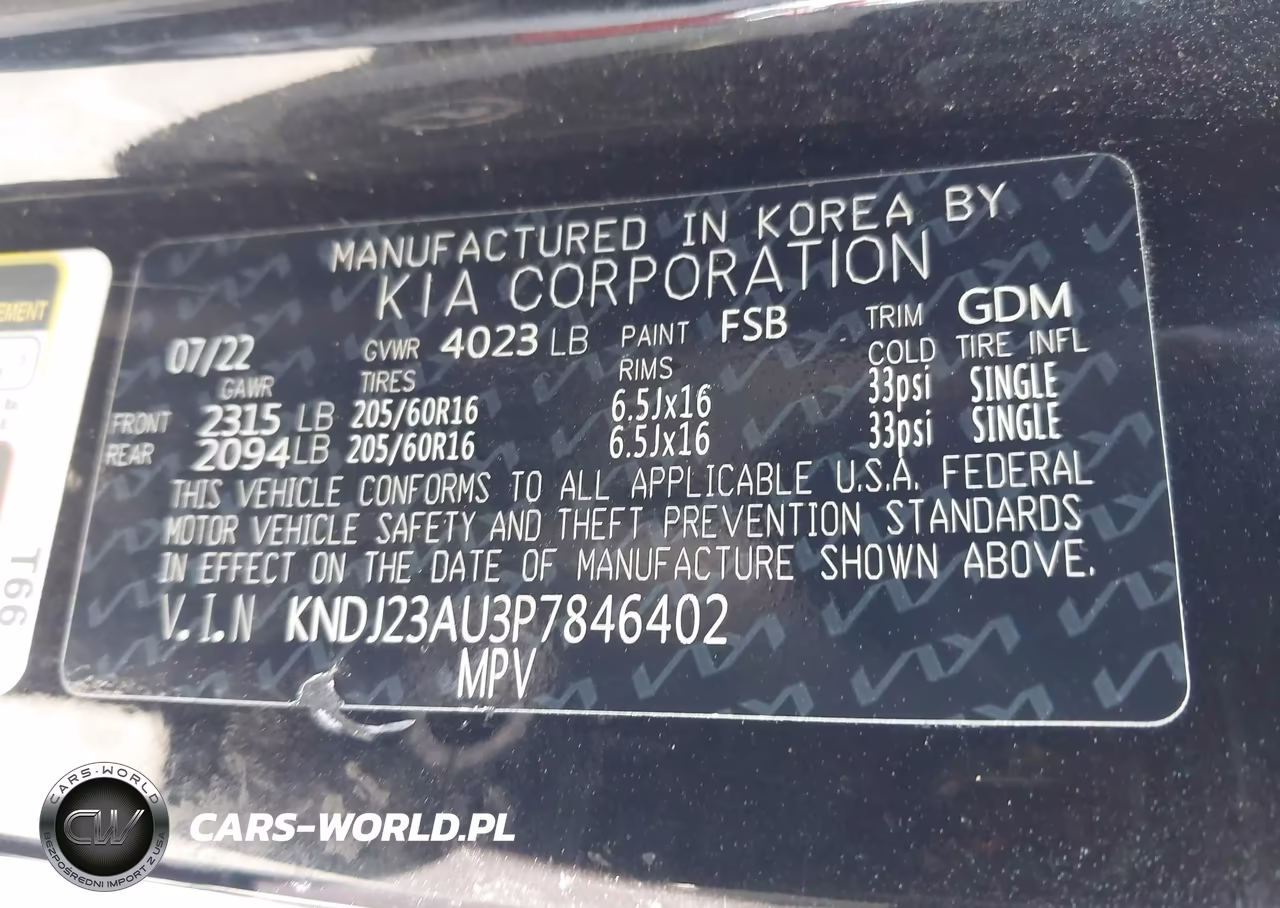 2023 Kia Soul Lx VIN:KNDJ23AU3P7846402 - 9