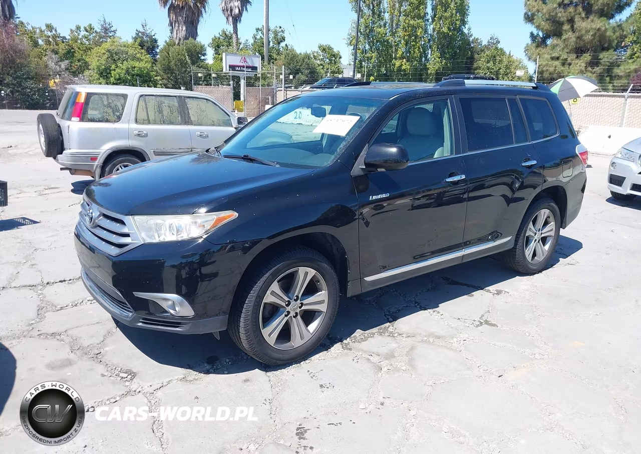2012 Toyota Highlander Limited V6 VIN:5TDDK3EH4CS105587 - 2