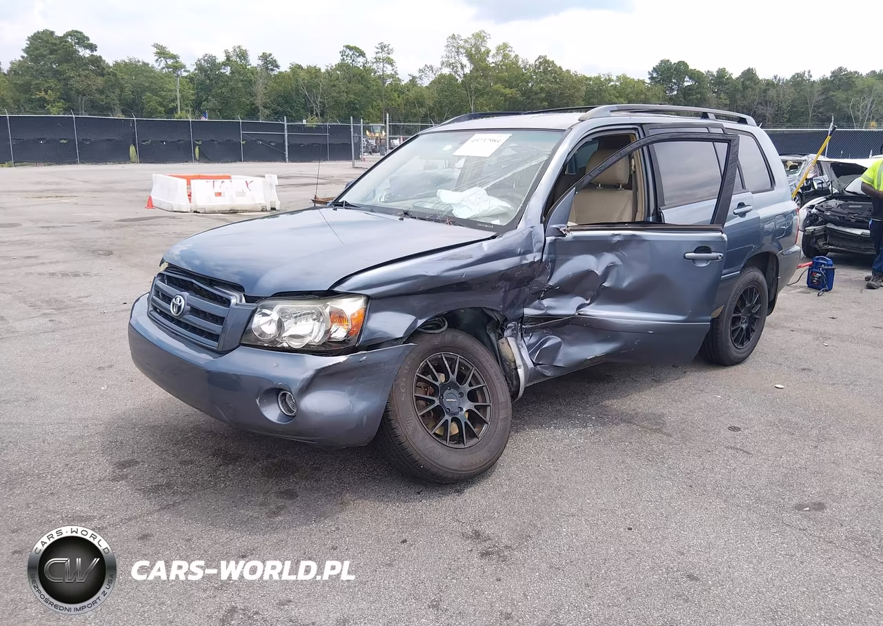 2006 Toyota Highlander V6 VIN:JTEGP21A860123613 - 2