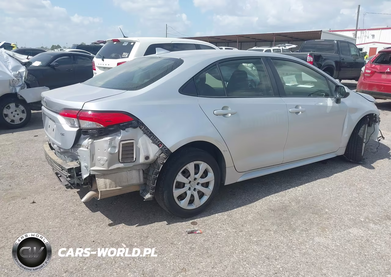 2020 Toyota Corolla Le VIN:JTDEPRAE6LJ039254 - 4