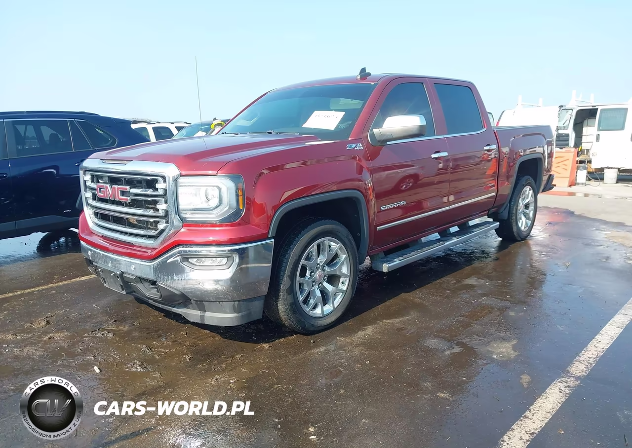 2016 GMC Sierra 1500 Slt VIN:3GTU2NEC1GG363845 - 2