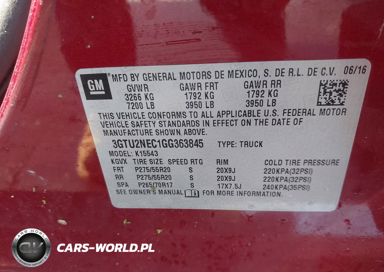 2016 GMC Sierra 1500 Slt VIN:3GTU2NEC1GG363845 - 9