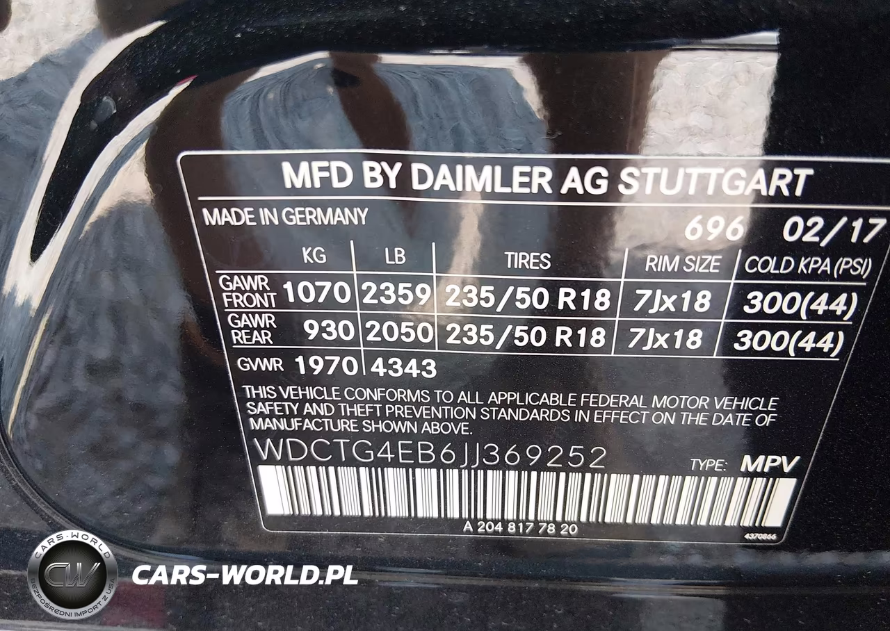 2018 Mercedes-Benz Gla 250 VIN:WDCTG4EB6JJ369252 - 9