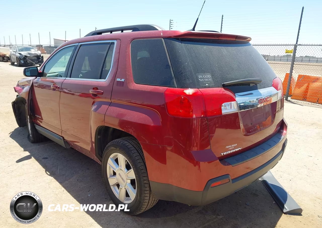 2012 GMC Terrain Sle-2 VIN:2GKALSEK0C6280570 - 3