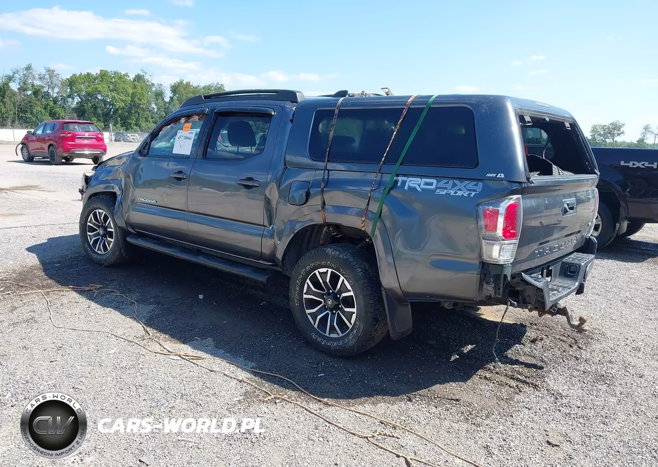 2021 Toyota Tacoma Trd Sport VIN:3TMCZ5AN6MM409522 - 3