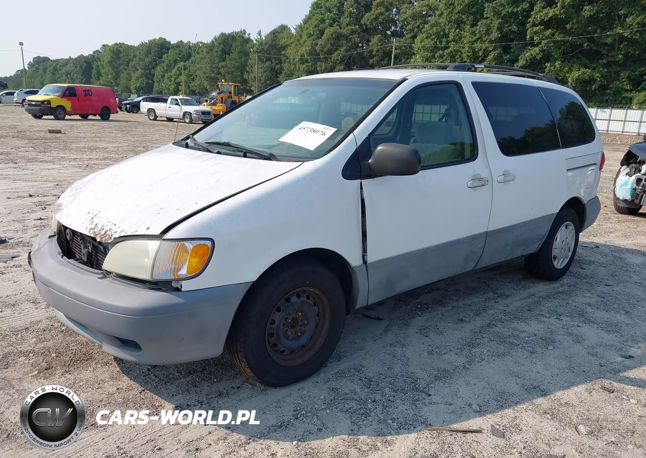 2002 Toyota Sienna Ce VIN:4T3ZF19C32U492188 - 2