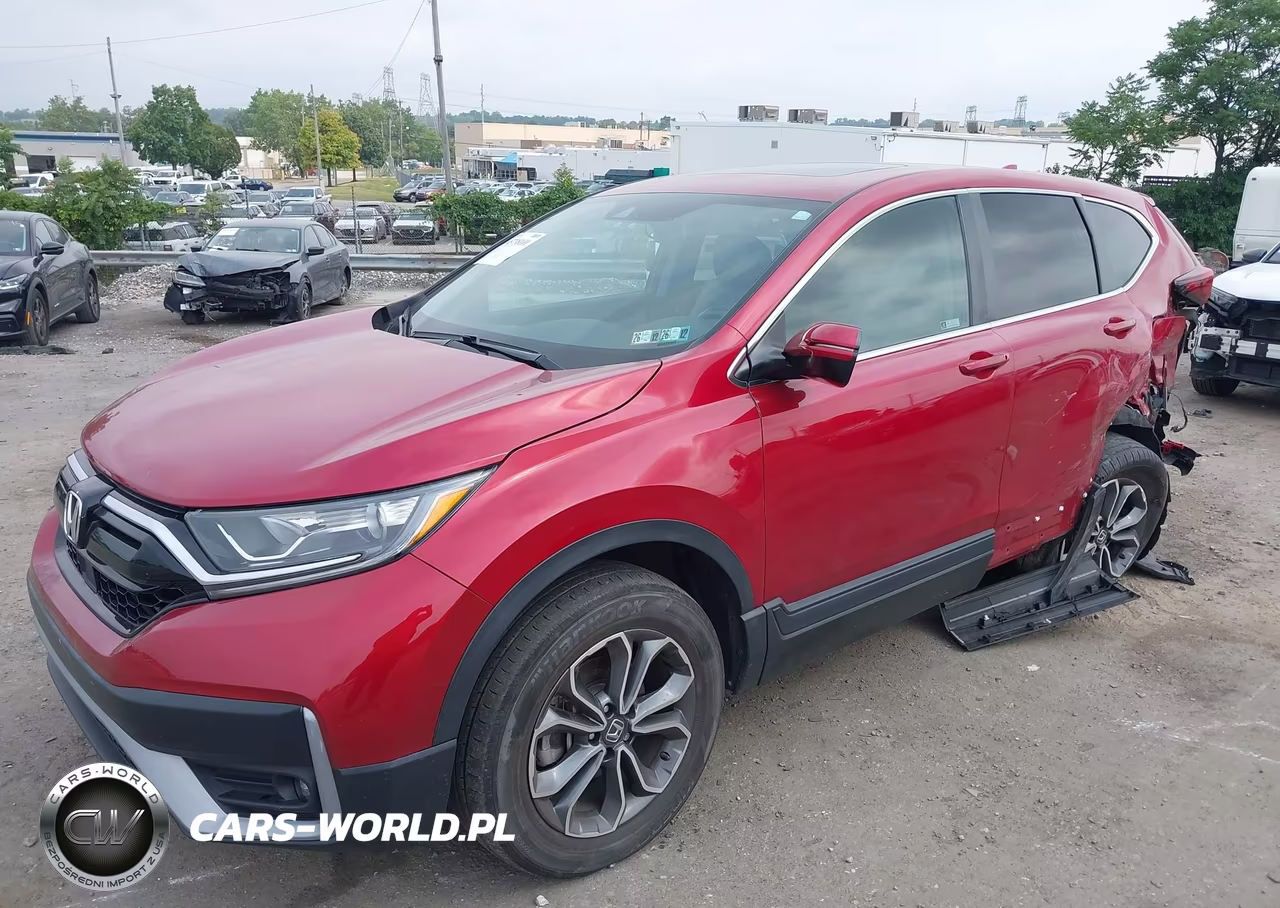 2022 Honda Cr-V Awd Ex-L VIN:2HKRW2H89NH619234 - 2