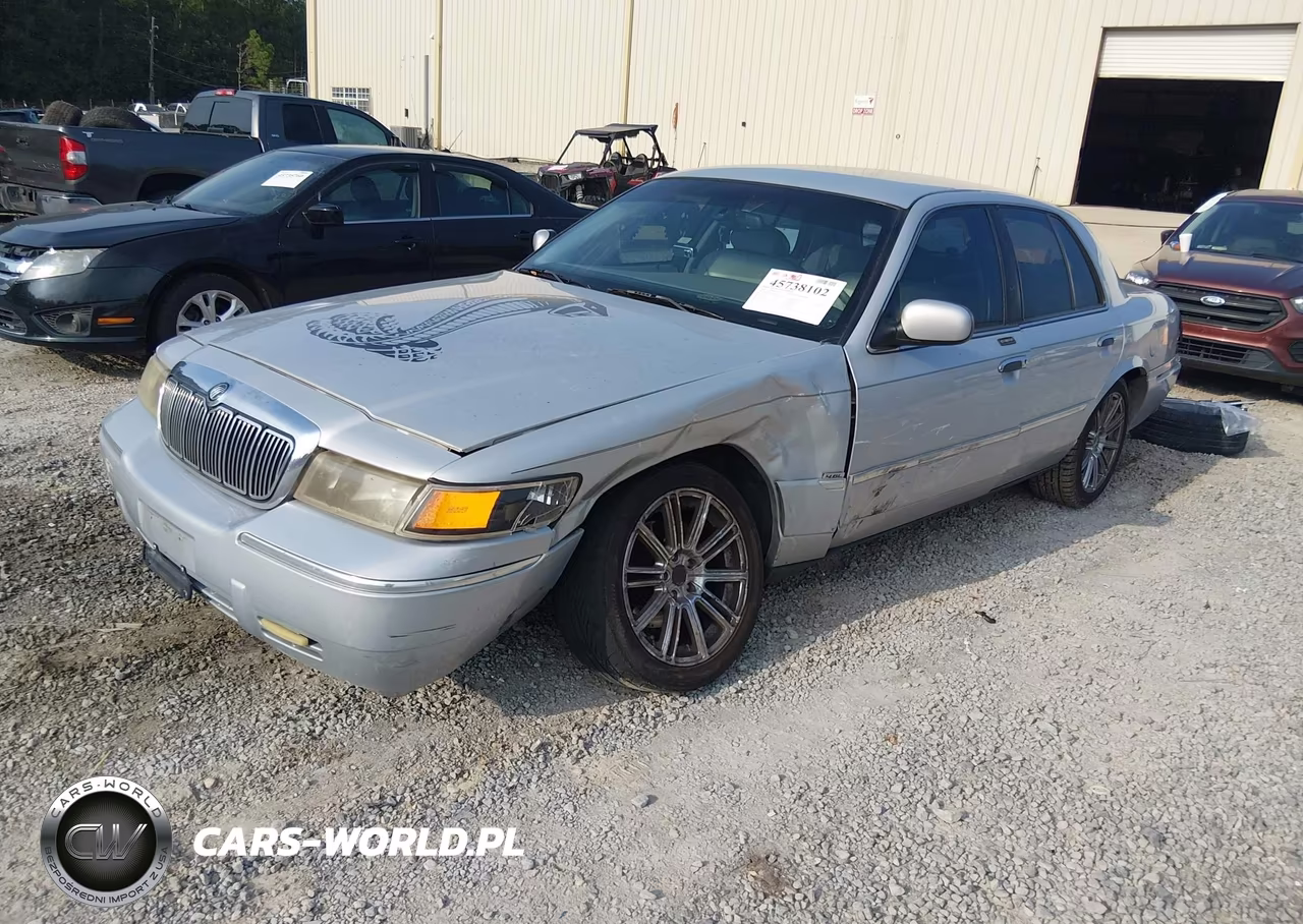 2002 Mercury Grand Marquis Ls VIN:2MEFM75W92X650257 - 2