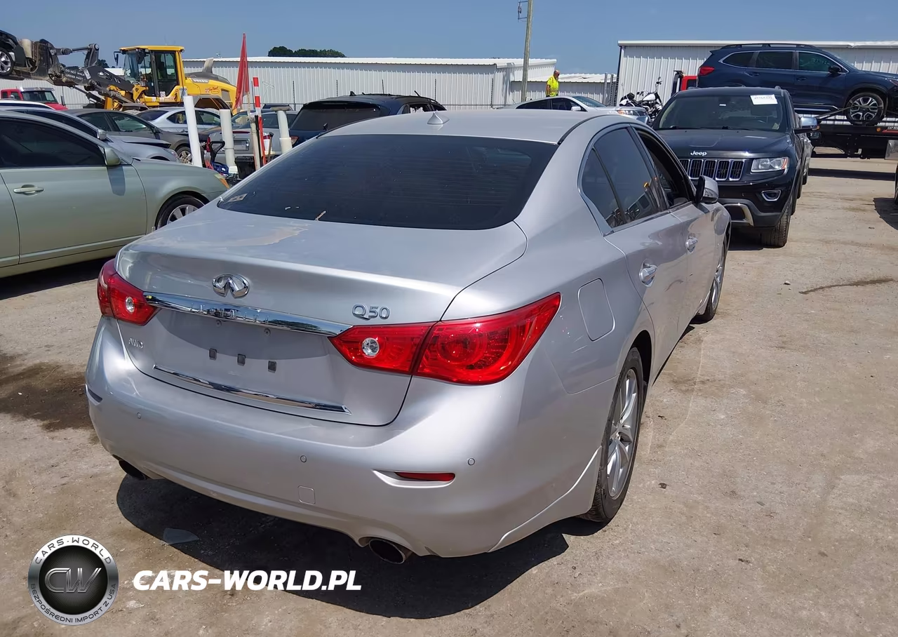 2016 Infiniti Q50 3.0T Premium VIN:JN1EV7ARXGM343515 - 4