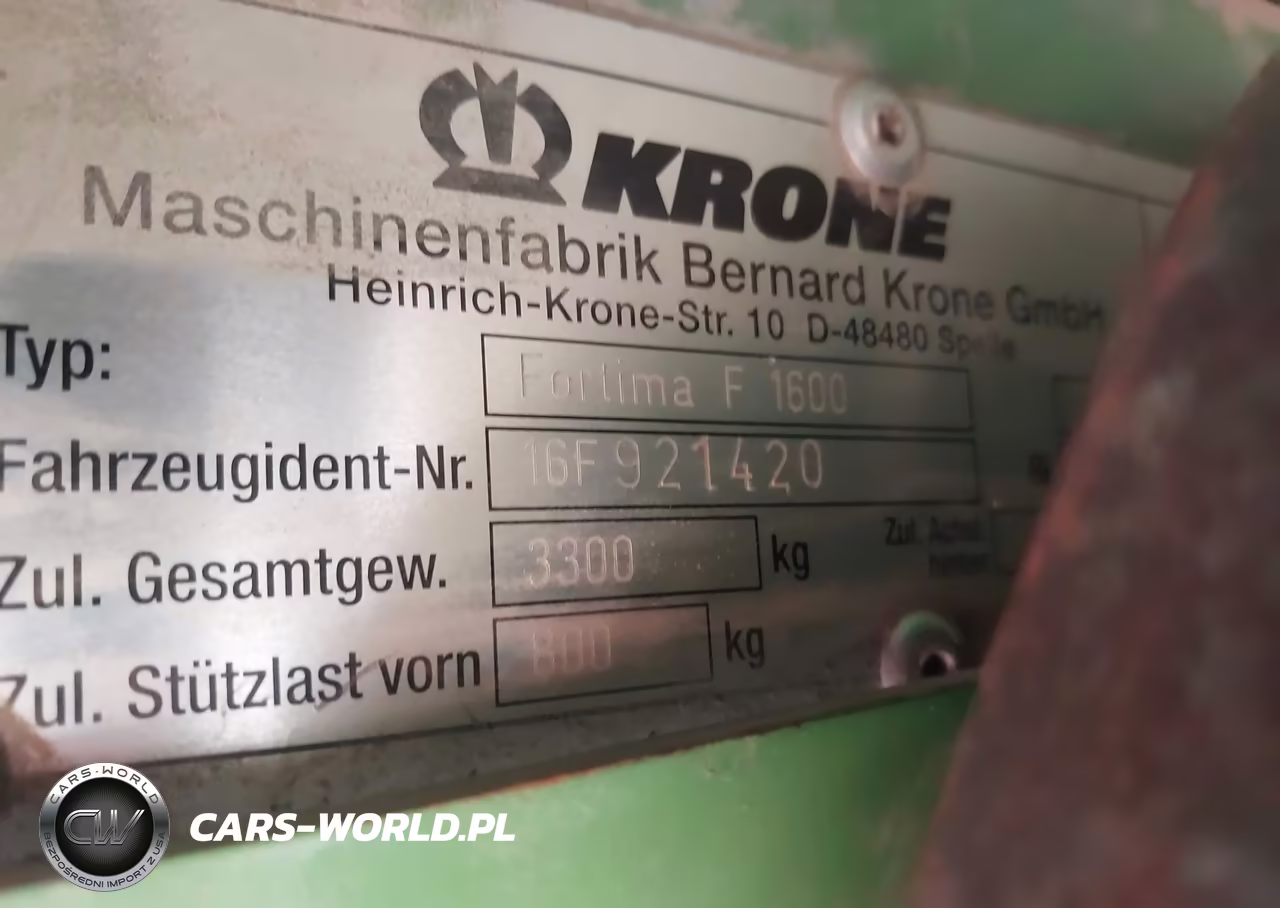 2015 Krone Other VIN:LOT-1-45738116 - 9