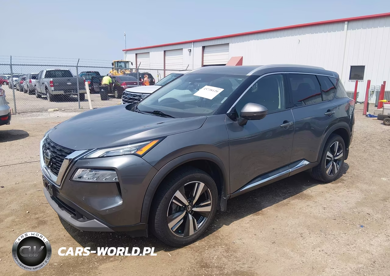 2021 Nissan Rogue Sl Fwd VIN:5N1AT3CA8MC822725 - 2