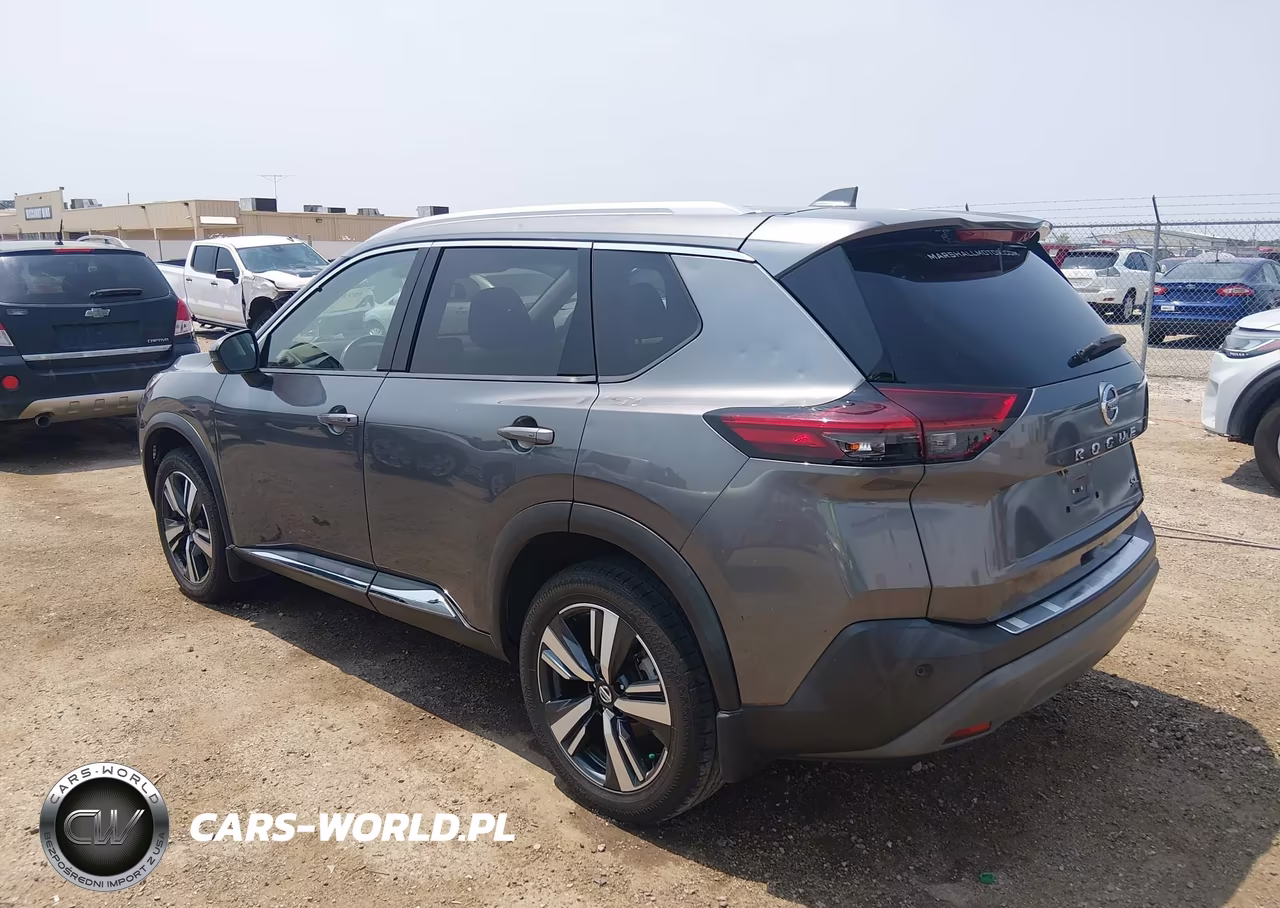 2021 Nissan Rogue Sl Fwd VIN:5N1AT3CA8MC822725 - 3
