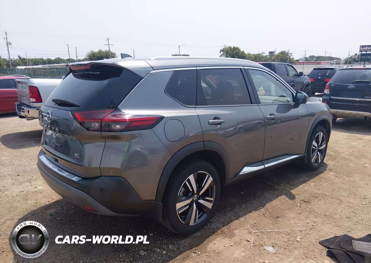 2021 Nissan Rogue Sl Fwd VIN:5N1AT3CA8MC822725 - 4