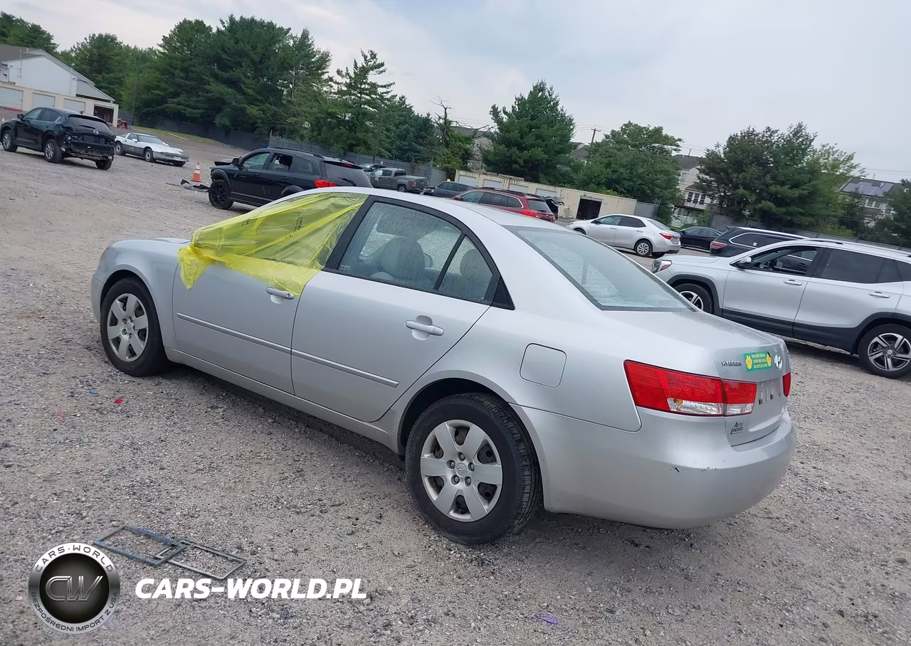 2007 Hyundai Sonata Gls-Gls W-Xm VIN:5NPET46C17H191298 - 3