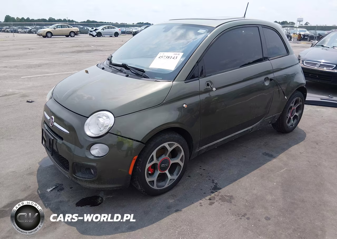 2016 Fiat 500 Sport VIN:3C3CFFBR7GT120941 - 2