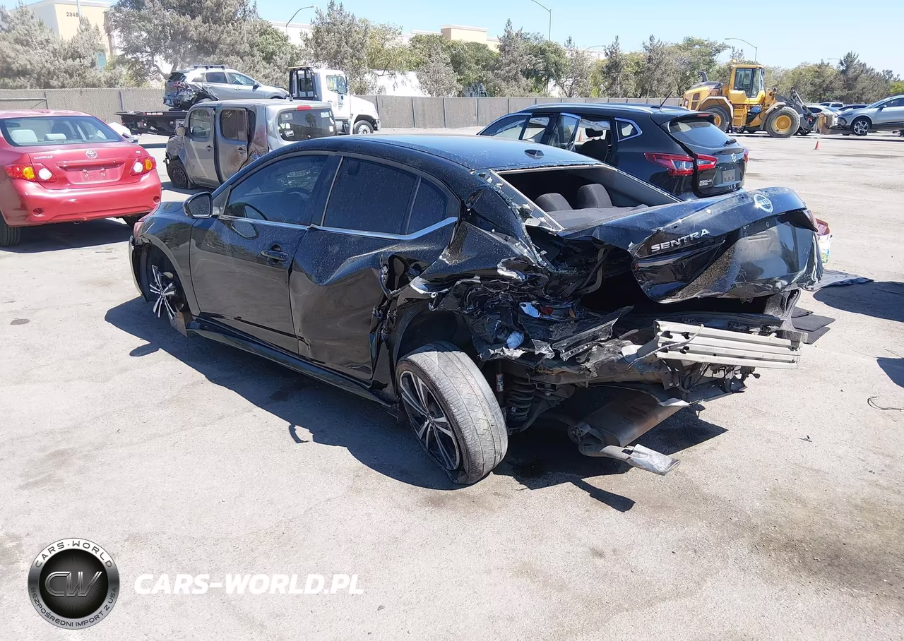 2020 Nissan Sentra Sr Xtronic Cvt VIN:3N1AB8DV2LY279824 - 3