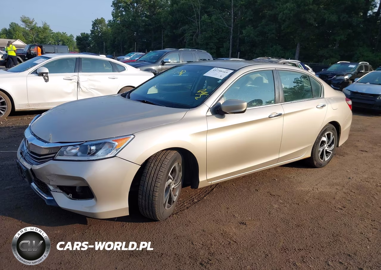 2016 Honda Accord Lx VIN:1HGCR2F31GA027567 - 2