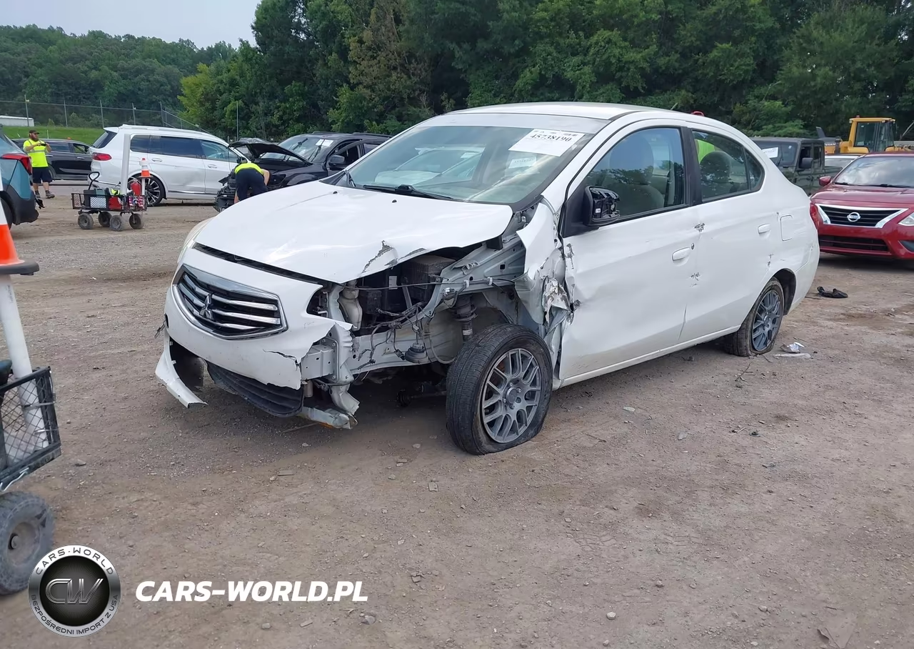 2018 Mitsubishi Mirage G4 Es VIN:ML32F3FJXJHF04573 - 2