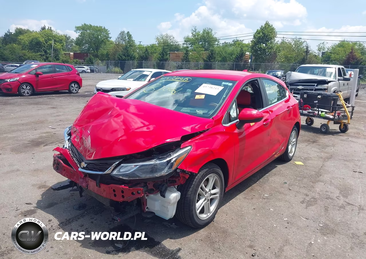 2017 Chevrolet Cruze Lt Auto VIN:3G1BE6SM5HS542172 - 2