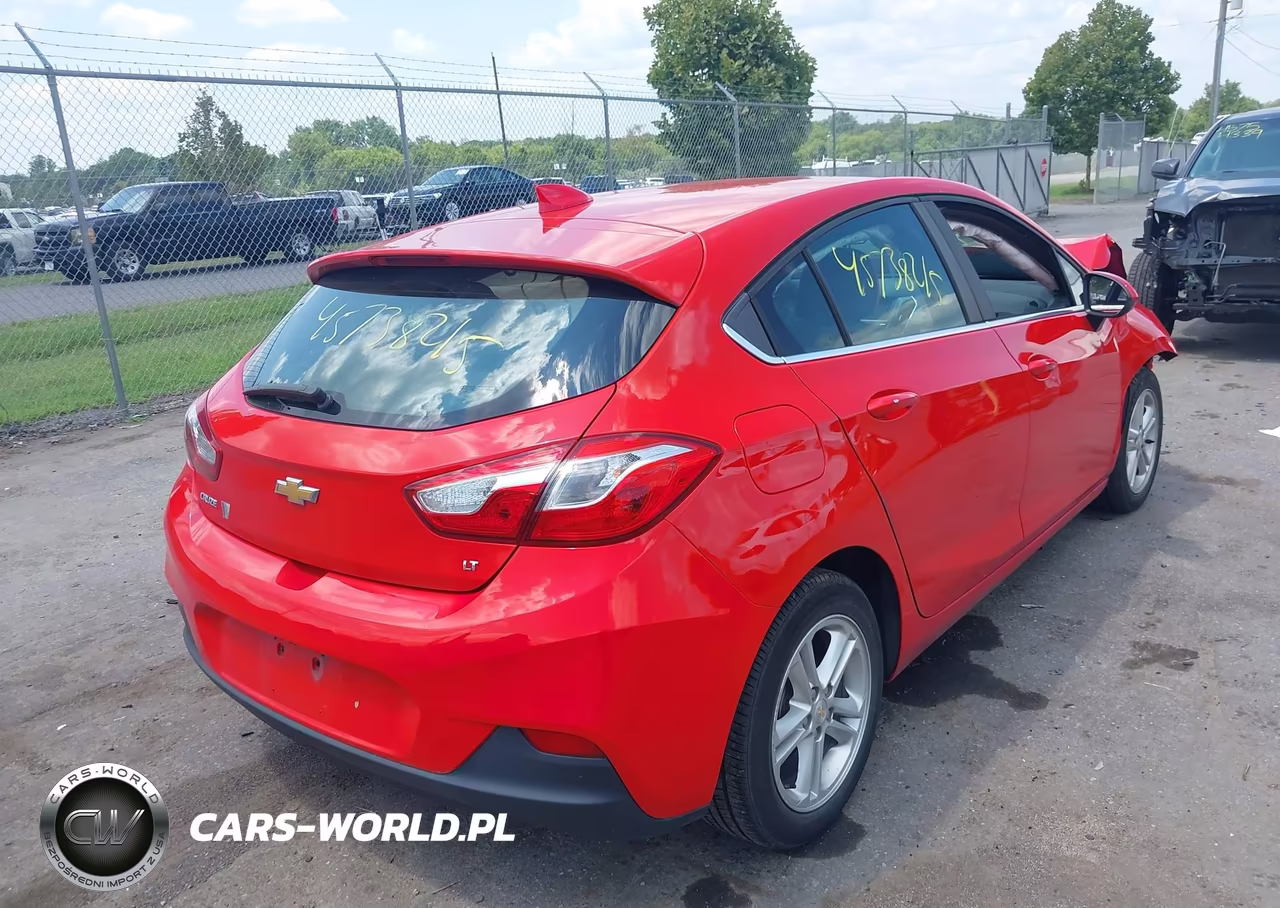 2017 Chevrolet Cruze Lt Auto VIN:3G1BE6SM5HS542172 - 4