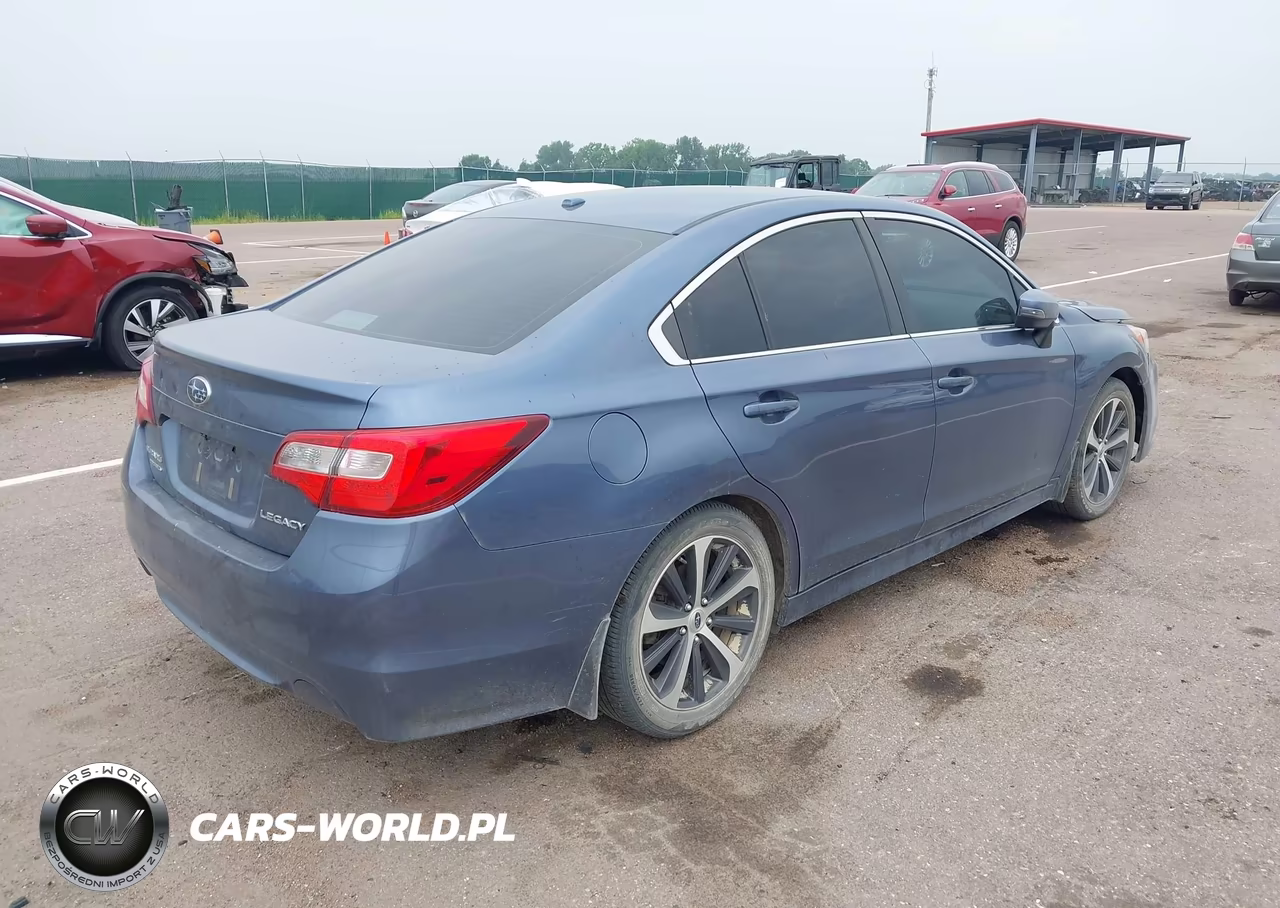 2015 Subaru Legacy 2.5I Limited VIN:4S3BNBJ6XF3035743 - 4