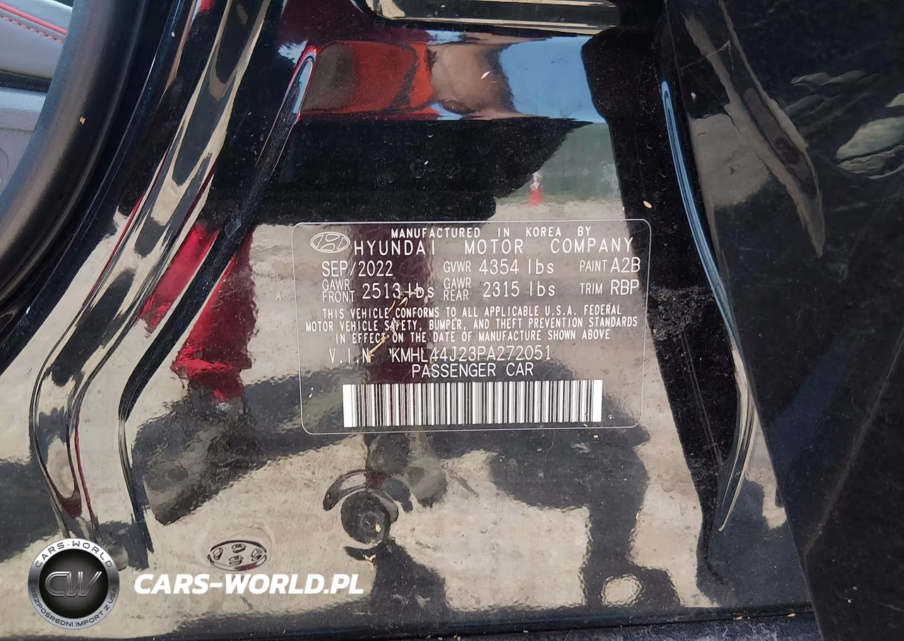 2023 Hyundai Sonata Sel Plus VIN:KMHL44J23PA272051 - 9