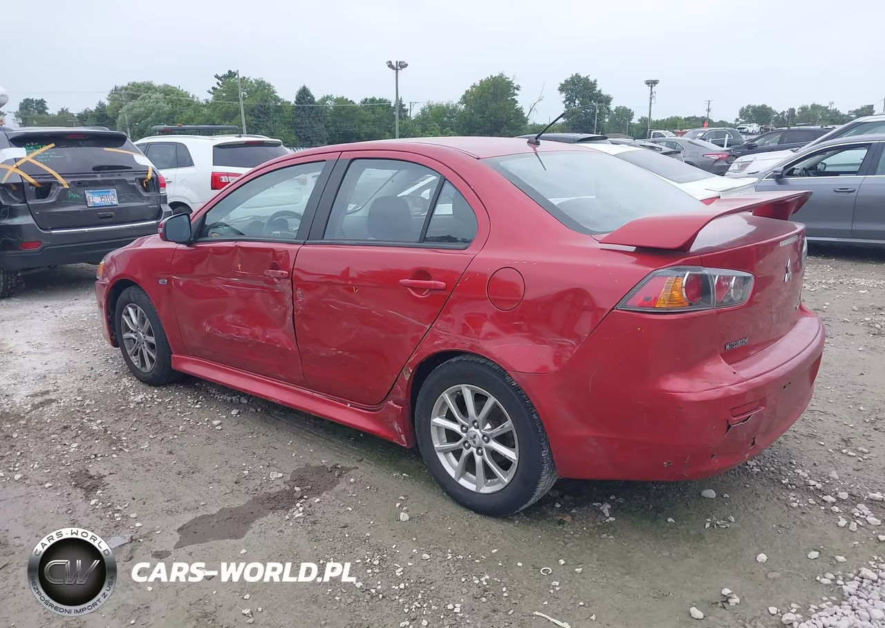 2016 Mitsubishi Lancer Es VIN:JA32U2FU5GU000368 - 3