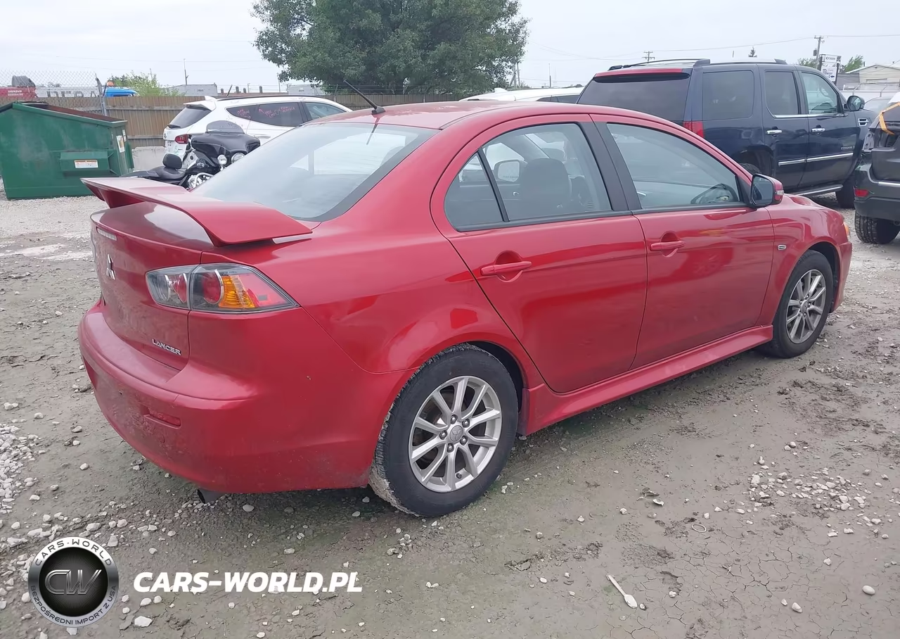 2016 Mitsubishi Lancer Es VIN:JA32U2FU5GU000368 - 4