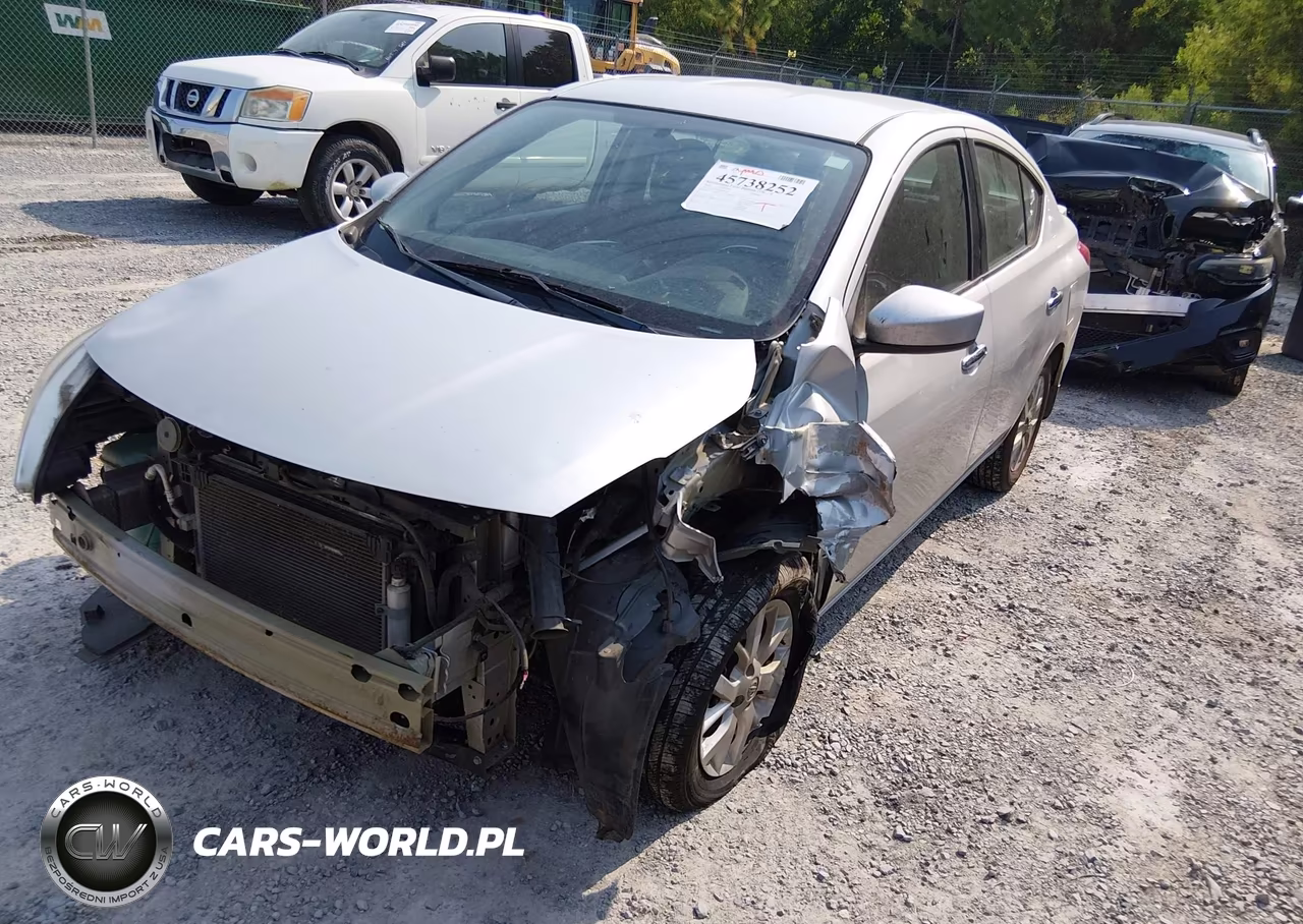 2018 Nissan Versa 1.6 Sv VIN:3N1CN7AP8JL805593 - 2