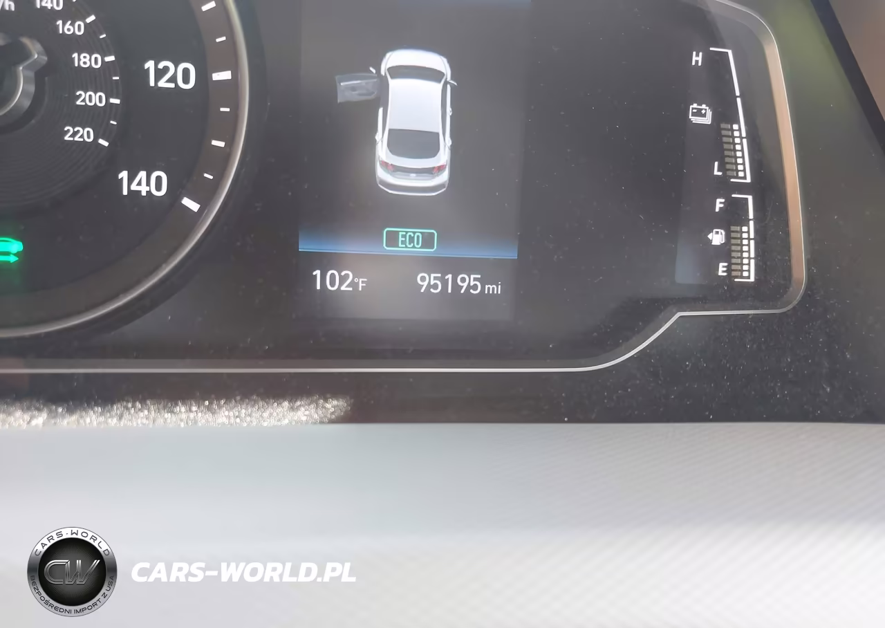 2020 Hyundai Ioniq Hybrid Blue VIN:KMHC65LC5LU220256 - 19