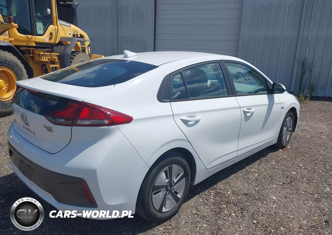 2020 Hyundai Ioniq Hybrid Blue VIN:KMHC65LC5LU220256 - 4