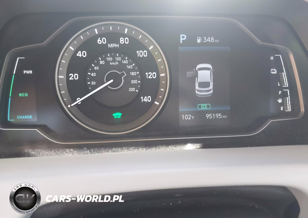 2020 Hyundai Ioniq Hybrid Blue VIN:KMHC65LC5LU220256 - 7