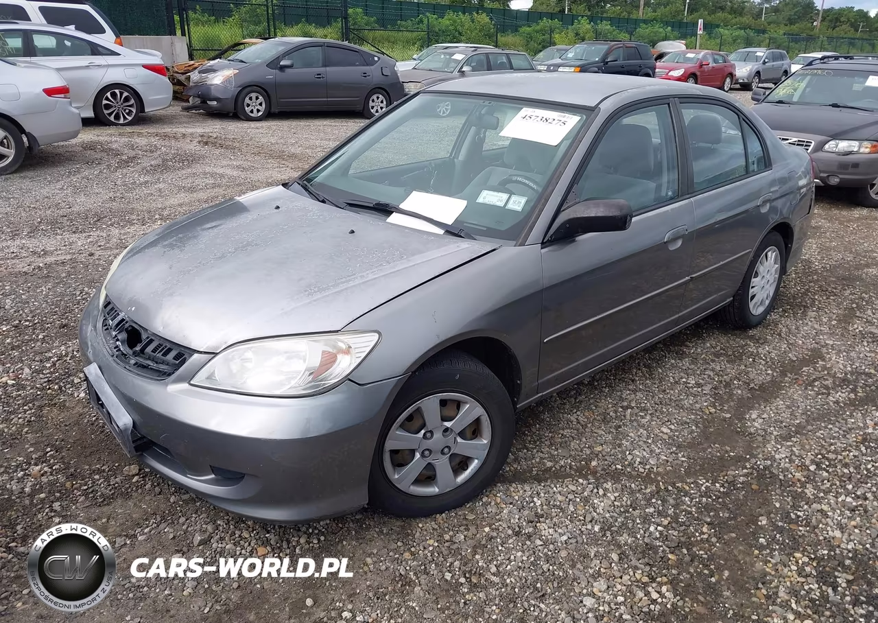 2004 Honda Civic Lx VIN:2HGES16694H561673 - 2
