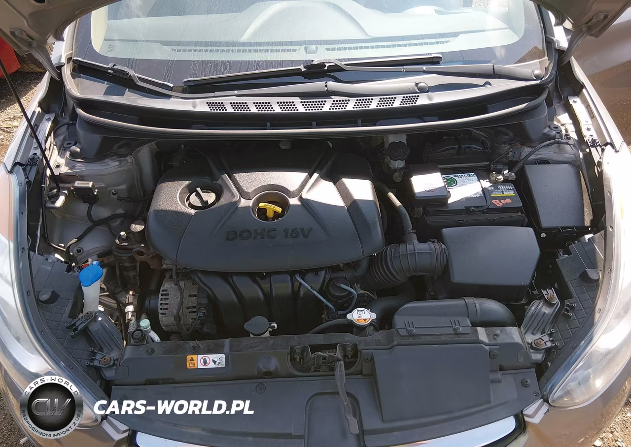 2013 Hyundai Elantra Gls VIN:5NPDH4AE9DH319899 - 10