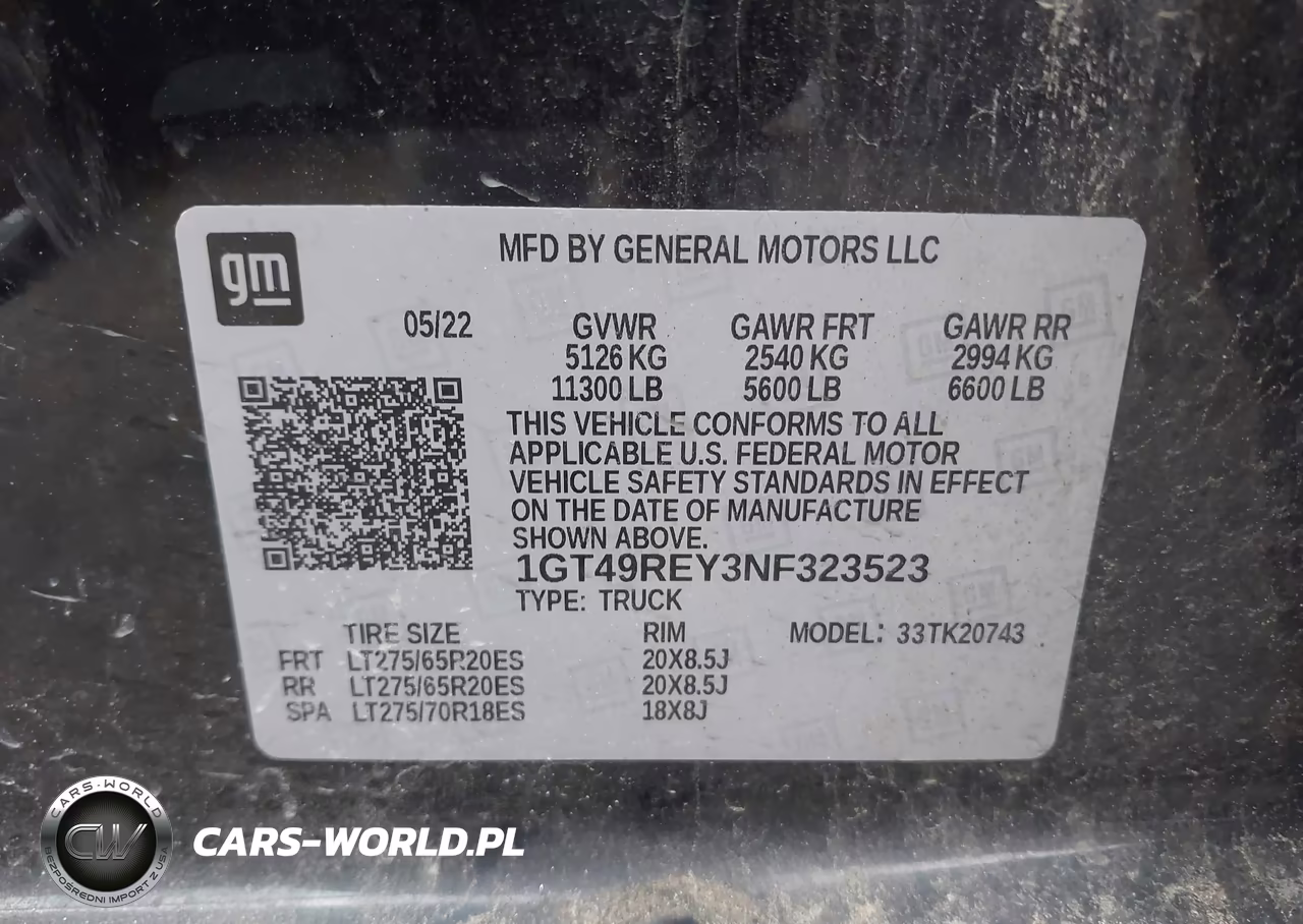 2022 GMC Sierra 2500Hd 4Wd Standard Bed Denali VIN:1GT49REY3NF323523 - 9