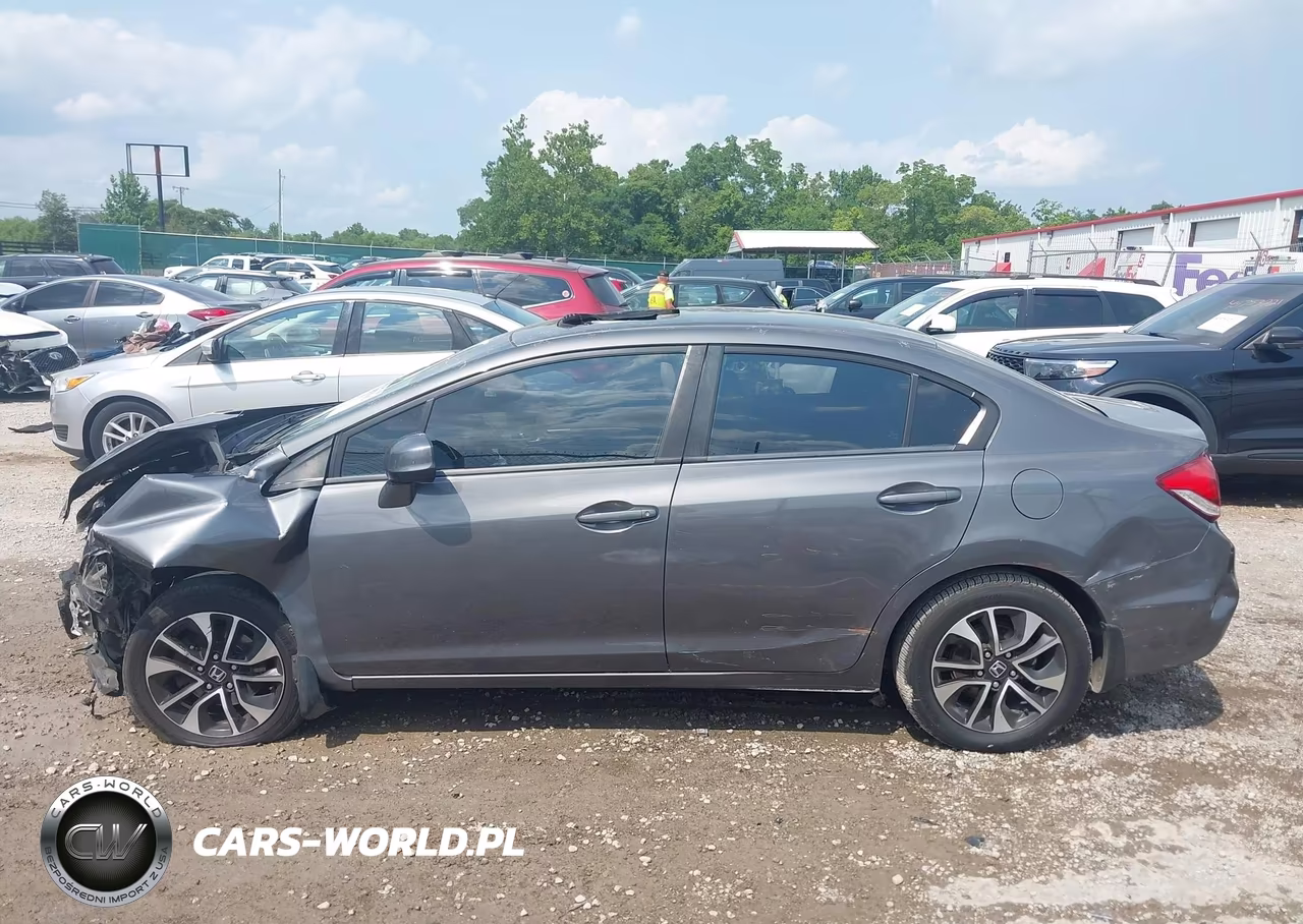 2013 Honda Civic Ex-L VIN:2HGFB2F91DH519812 - 15