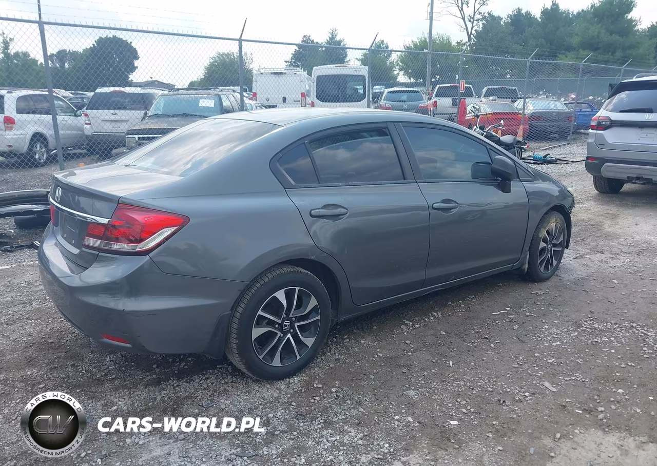 2013 Honda Civic Ex-L VIN:2HGFB2F91DH519812 - 4