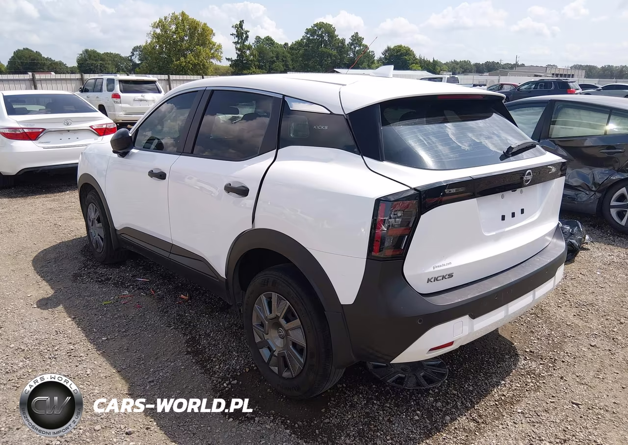 2025 Nissan Kicks S Fwd VIN:3N8AP6BA4SL314205 - 3