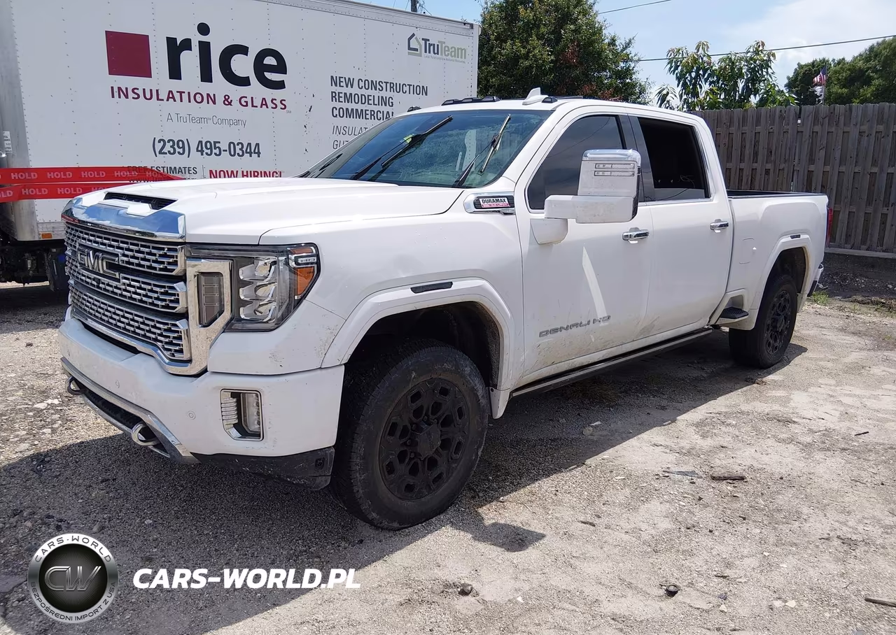 2021 GMC Sierra 2500Hd 4Wd Standard Bed Denali VIN:1GT49REY8MF236926 - 2