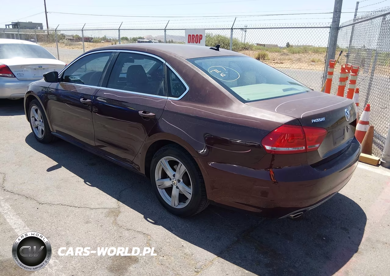 2013 Volkswagen Passat 2.5L Se VIN:1VWBH7A3XDC128847 - 3