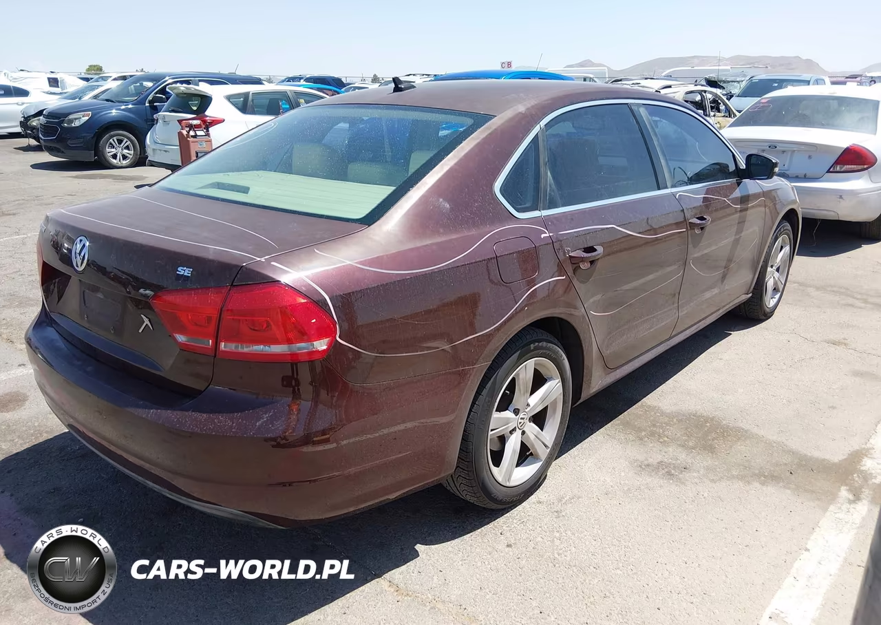 2013 Volkswagen Passat 2.5L Se VIN:1VWBH7A3XDC128847 - 4