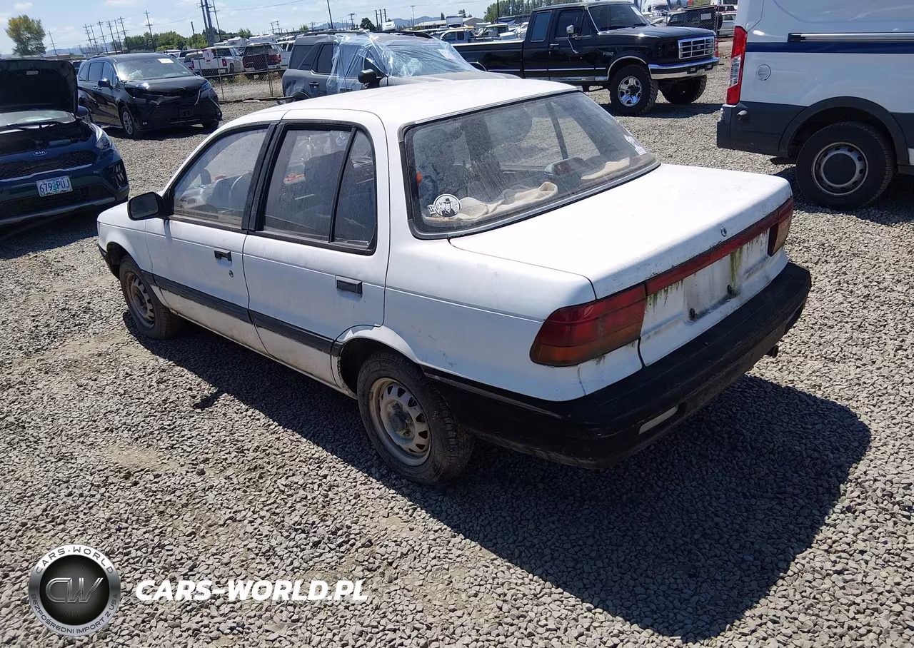 1990 Mitsubishi Mirage VIN:JA3CU26XXLU031415 - 3