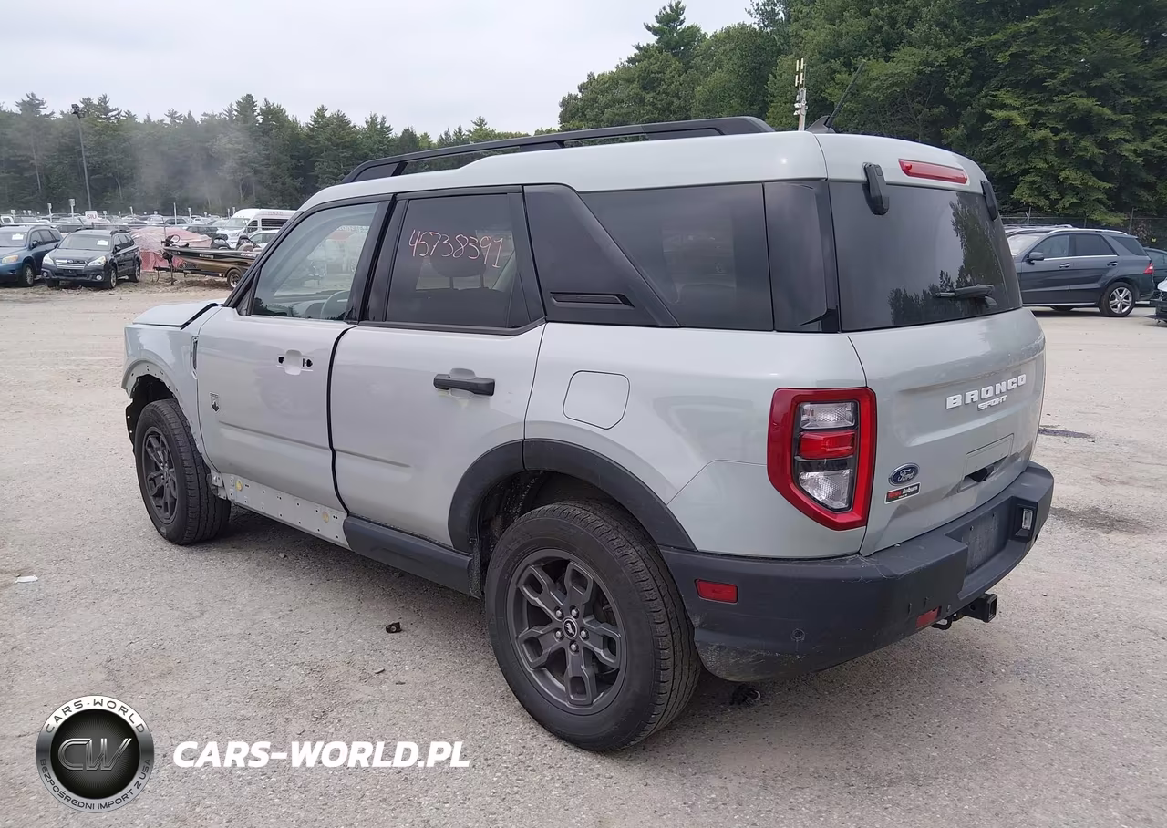 2022 Ford Bronco Sport Big Bend VIN:3FMCR9B6XNRE10042 - 3