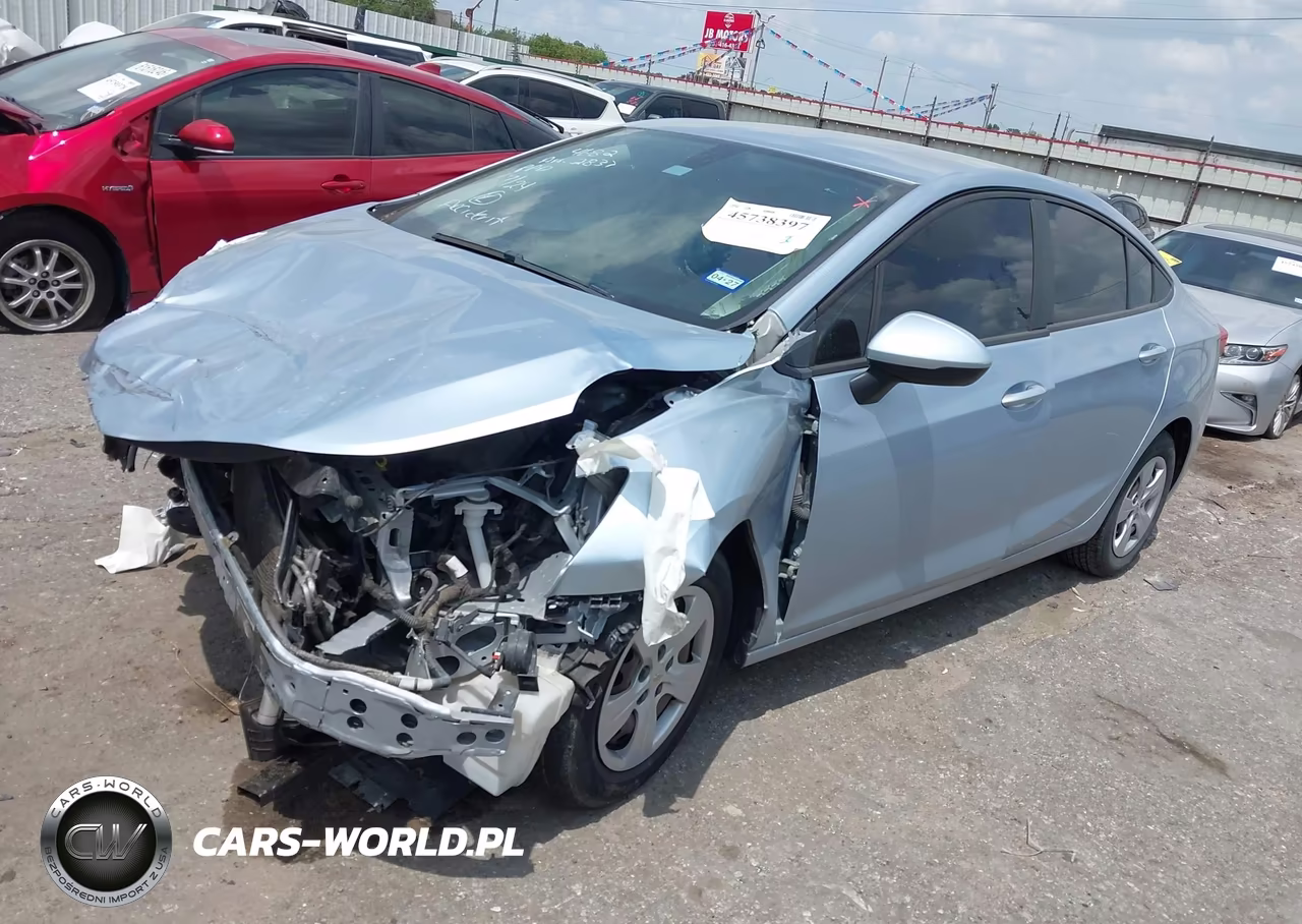2018 Chevrolet Cruze Ls Auto VIN:1G1BC5SM9J7195076 - 2