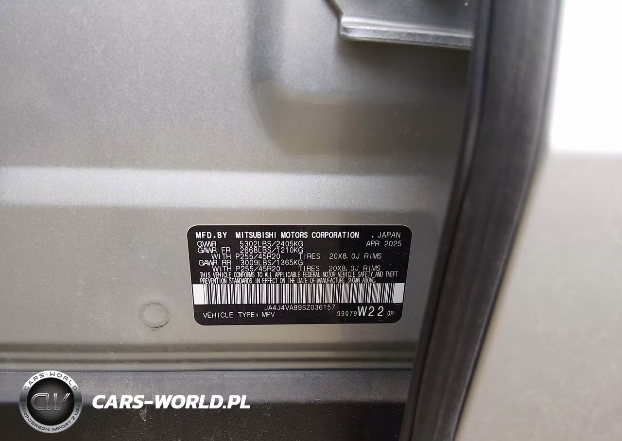 2025 Mitsubishi Outlander Se 2.5 S-Awc-Trail Edition S-Awc VIN:JA4J4VA89SZ036157 - 9