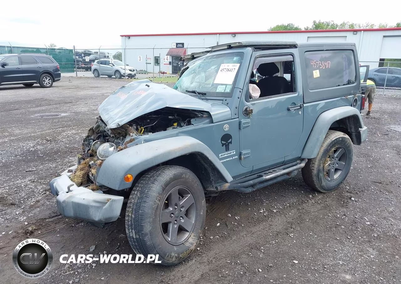 2015 Jeep Wrangler Sport VIN:1C4AJWAG2FL729799 - 2